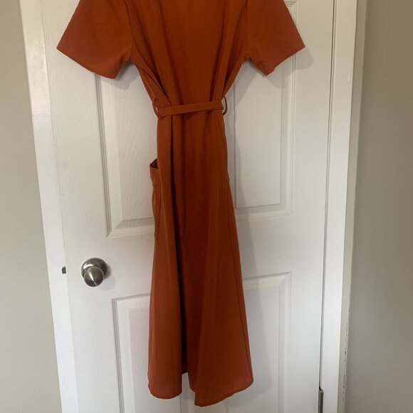 Hayden Los Angeles Rust Dress - Picture 2 of 5